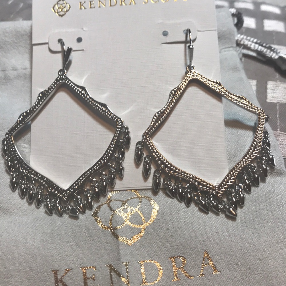 Kendra Scott Lacy Dangle Statement Earrings